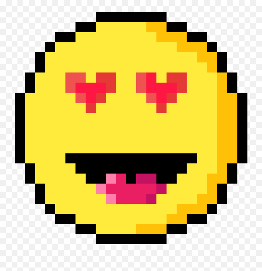 Koro Sensei Pixel Art Transparent Png - Spreadsheet Pixel Art Emoji,Emoji Enamorado