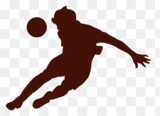 Silhouette Of Football Head Kick Transparent Png U0026 Svg Vector - Jugadores De Futbol Vector Png Emoji,Soccer Ball Vector Emotion