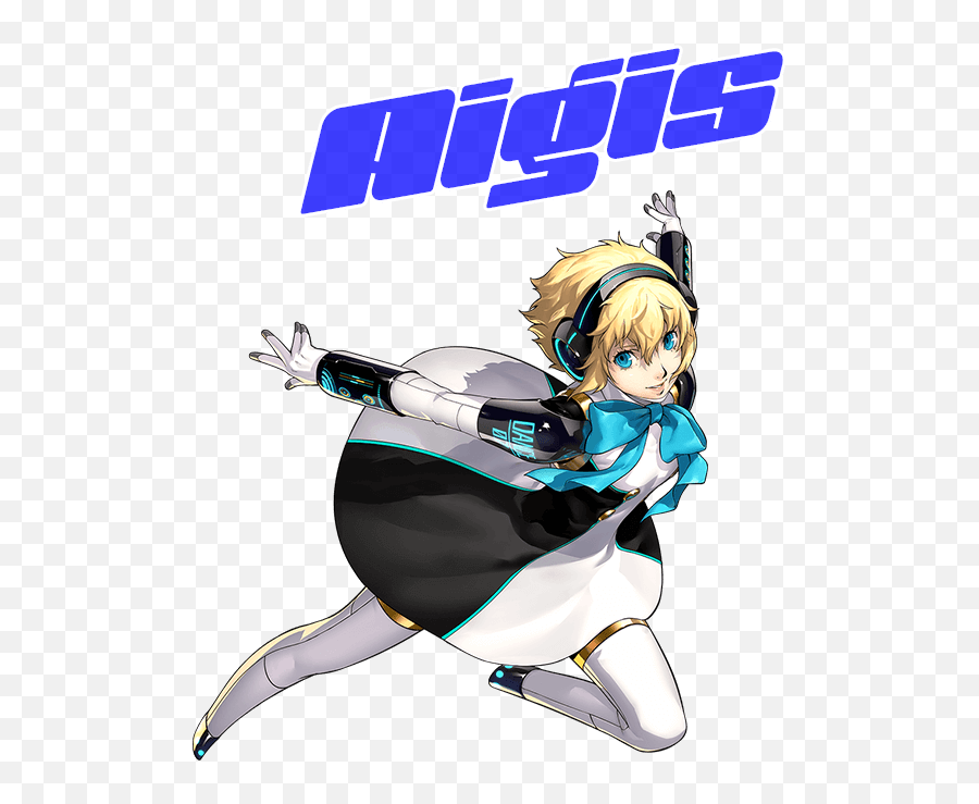 Persona 3 Dancing Moon Night Aigis - Dancing Moon Night Aigis Emoji,Honkai Impact Emojis