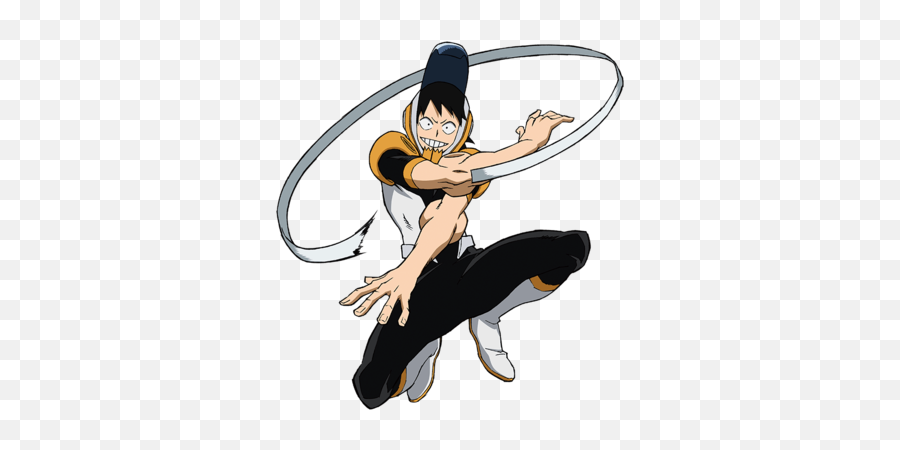 Coolest Looking Costume In Class 1a - Hanta Sero Transparent Emoji,Cosplay Ears React To Emotion