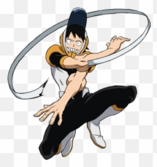 Coolest Looking Costume In Class 1a - Hanta Sero Transparent Emoji,Cosplay Ears React To Emotion