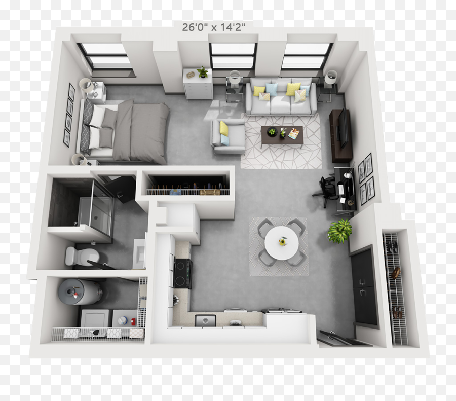 Studio 1 2 U0026 3 Bedroom Apartments For Rent In Dallas - Vertical Emoji,Sims 4 Studio Door Emotion