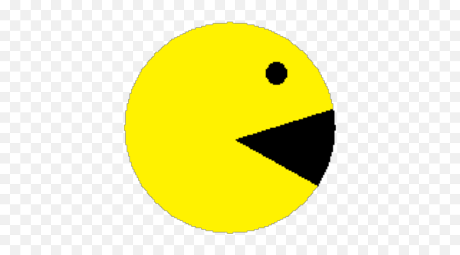 Pacman Badge Visit The Game - Roblox Emoji,Pacman Emoticon Floue