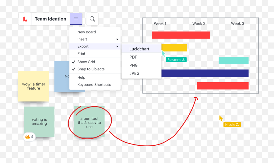 How Lucidspark U0026 Lucidchart Work Together Lucidspark Emoji,Kik Emojis Shortcuts