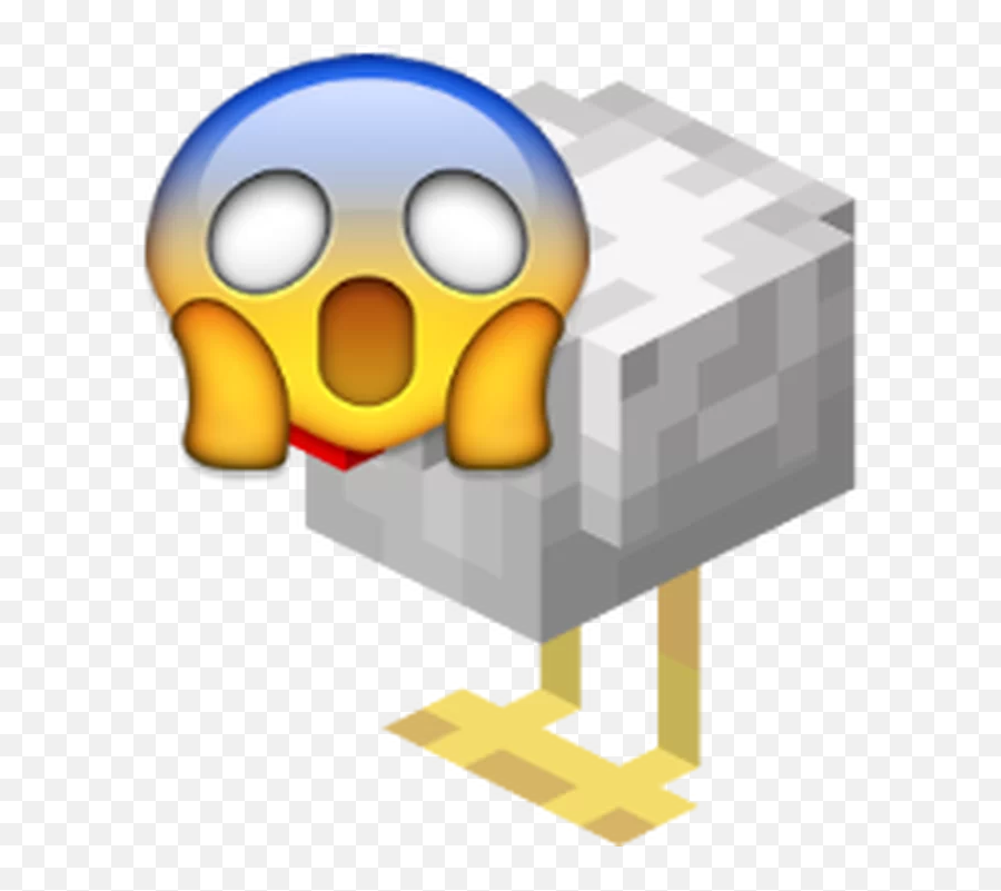 Screaming Chickens Minecraft Texture Pack Emoji,Chicken Discord Emoji