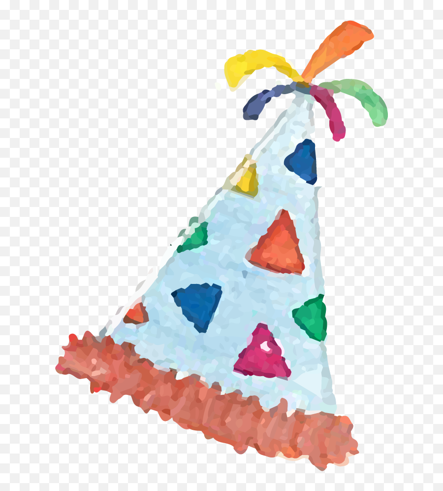 Party Hats Png - Cartoon Transparent Party Hat Emoji,Emoji Party Hats