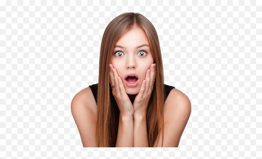 Someone Who Is Shocked Transparent Png - Mujer Cara De Sorpresa Emoji,Shocked Face Emoji Png