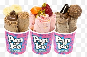 Rolled Ice Cream Bubba Pack Make Ice Rolls At Home Pan - Nice Emoji,Emoji Pann