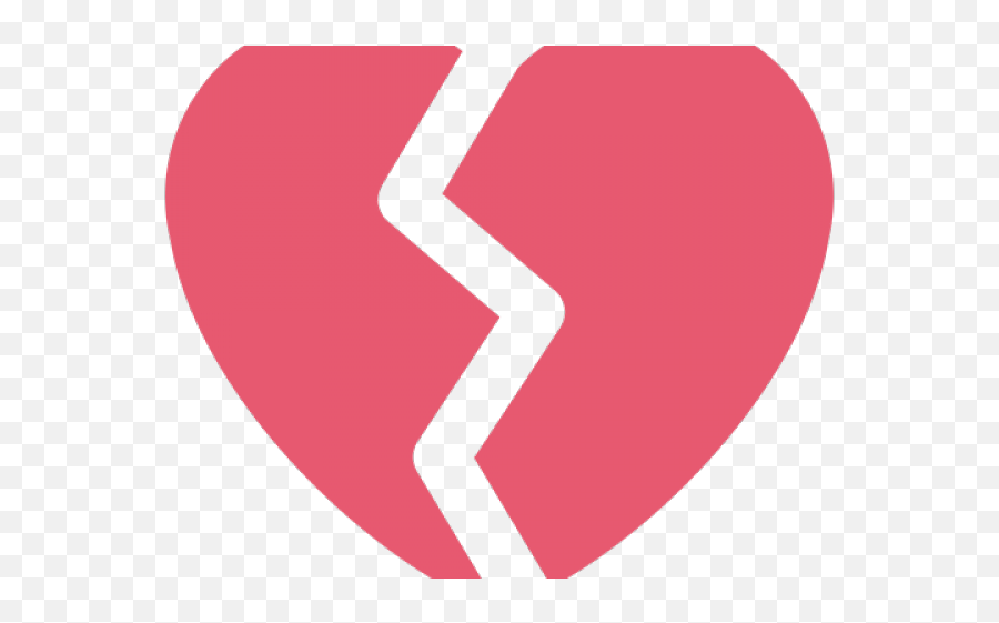 Broken Heart Clipart Tired Heart - Broken Heart Pink Png Language Emoji,Pink Heart Emoji Snapchat
