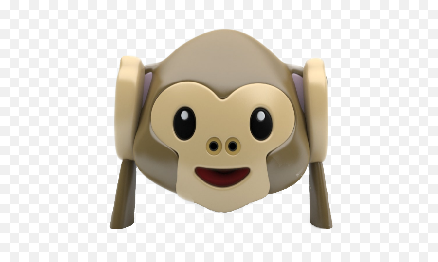 Monkey 3d 3dmodel Model Emoji Sticker By - Happy,3d Animated Emojis