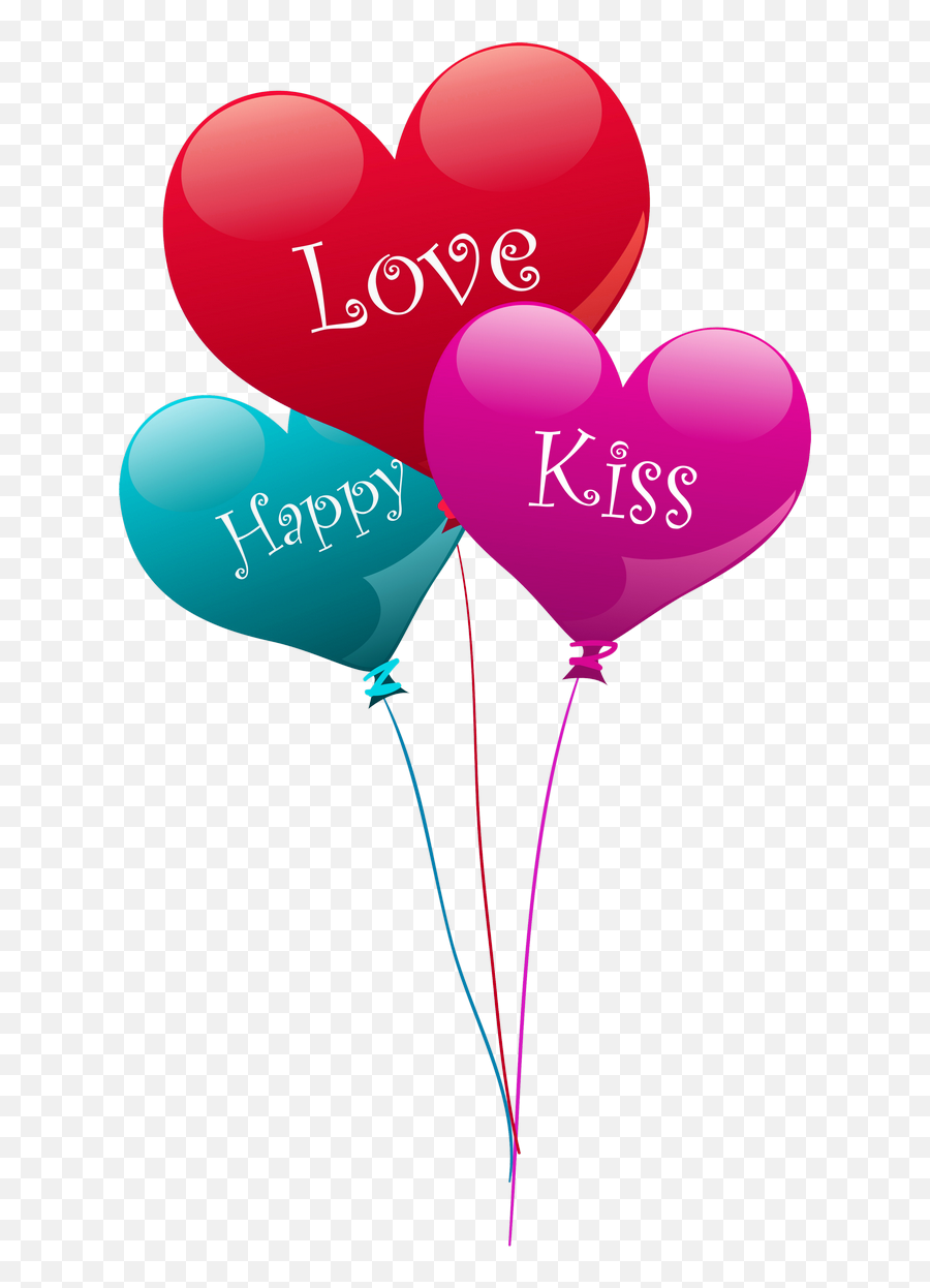 Valentine Clipart Balloon Valentine Balloon Transparent - Balun Hd Image Png Emoji,Pink Heart Emoji Balloons