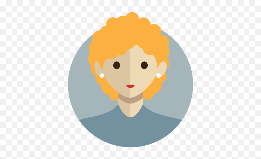 Avatar People Person Woman Blonde - Avatar People Png Icon Emoji,Curly Hair Emoticon
