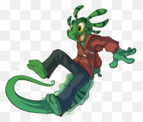 Lizard Guy Clipart - Fictional Character Emoji,Thorn Emoji