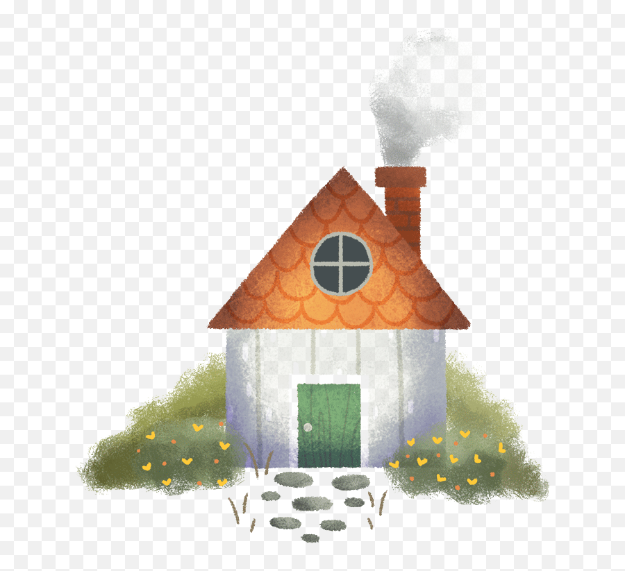 Chimney House - Cartoon House Chimney Png Download 800808 Casa Con Chimenea Dibujo Png Emoji,Chimney Emoji