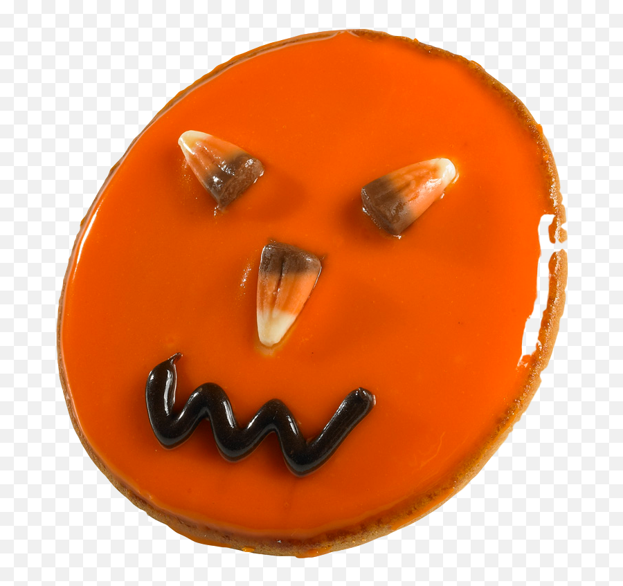 Halloween Pumpkin Face Cookie Emoji,Pumpkin Emoticon For Facebook