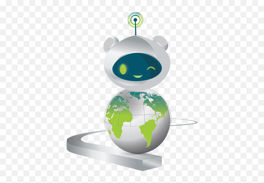Free Logo Maker And Digital 3d Robot Logo - Earth Emoji,Facebook Robot Emoticons Codes