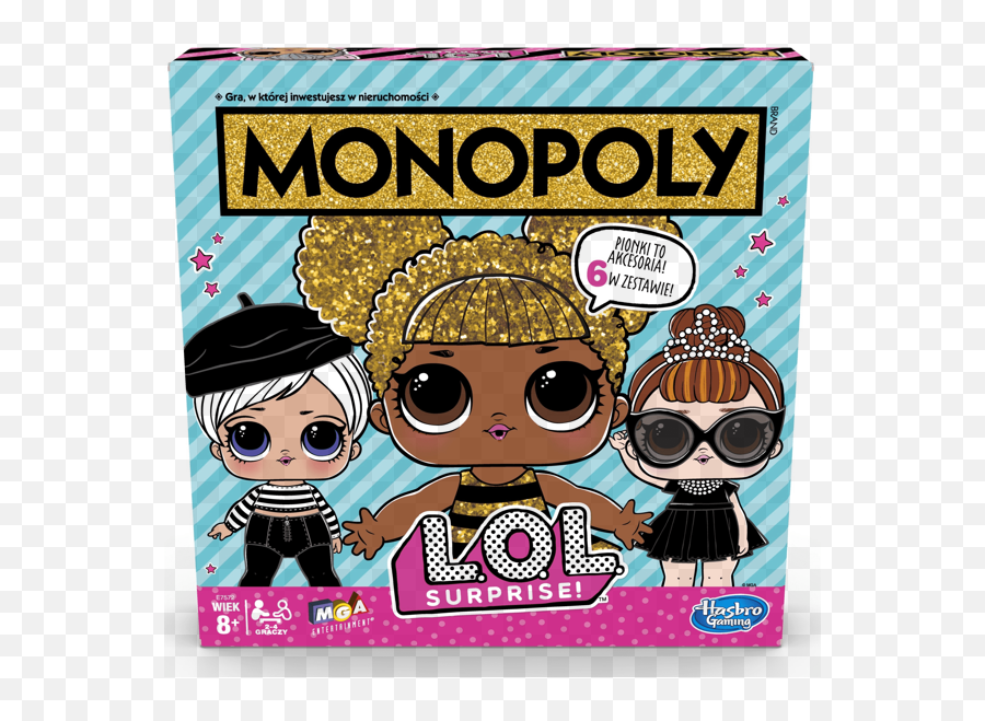 Lol Lol Surprise Gra Monopoly - Monopoli Lol Emoji,Poduszki Emoji