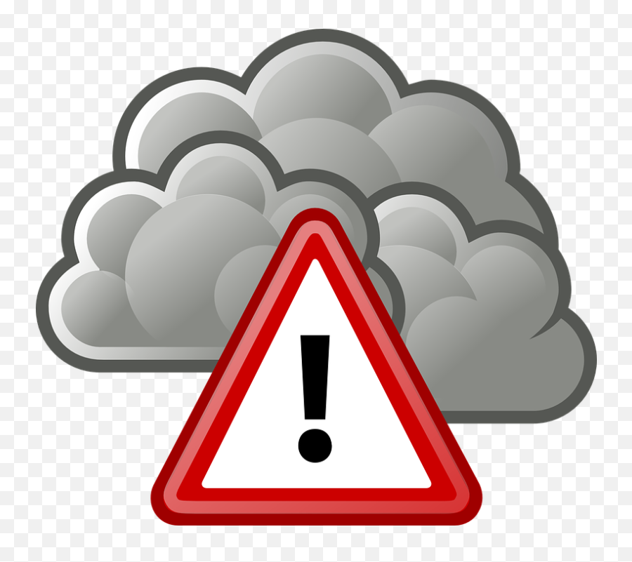 Severe Thunderstorm Warning Png Free - Bad Air Quality Symbol Emoji,Thunderstorm Emoji