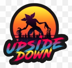Demogorgon Upsidedown Sticker - Stickers Stranger Things Upside Down Emoji,Demogorgon Emoji