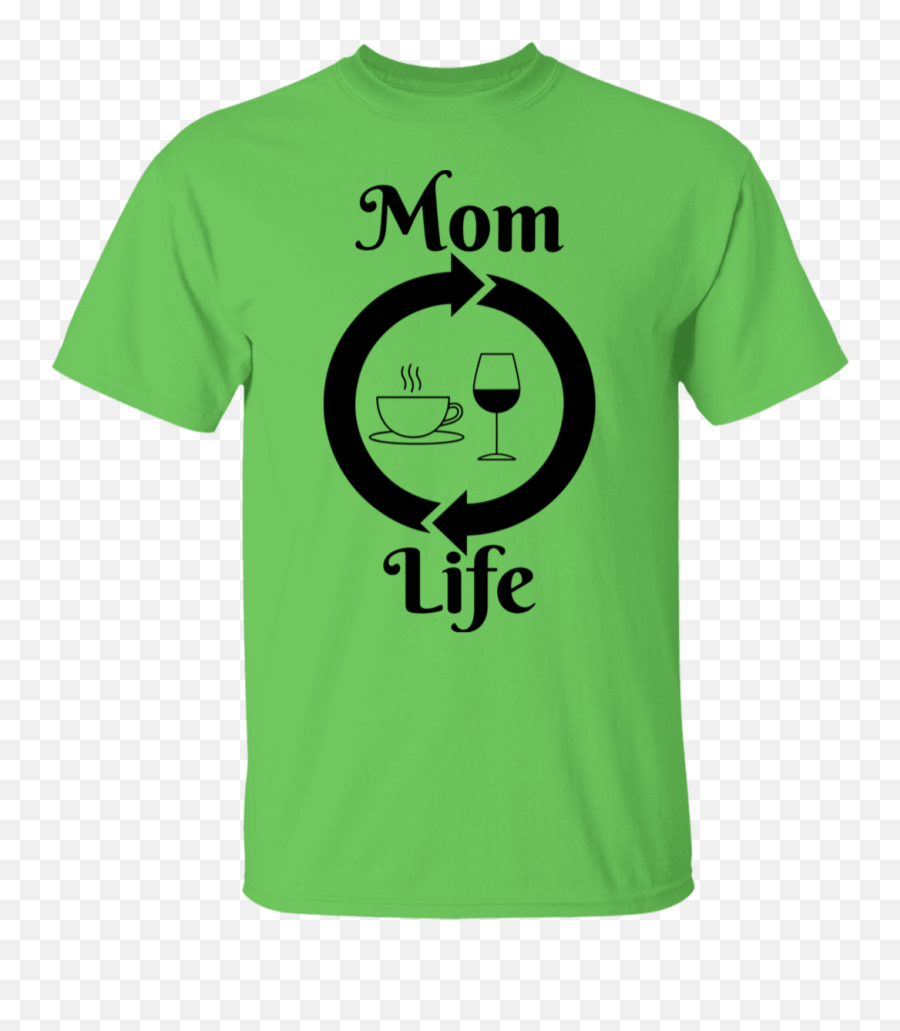 Mom Life Coffee Wine Shirt Motherhood Emoji,Mom And Daughter Emoticon