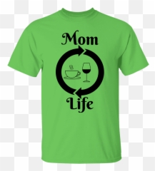 Mom Life Coffee Wine Shirt Motherhood Emoji,Mom And Daughter Emoticon
