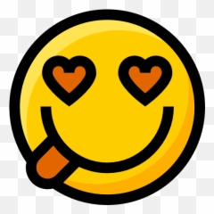 In Love Emoji Interface Smileys Ideogram Emoticons - Smiley,In Love Emoji