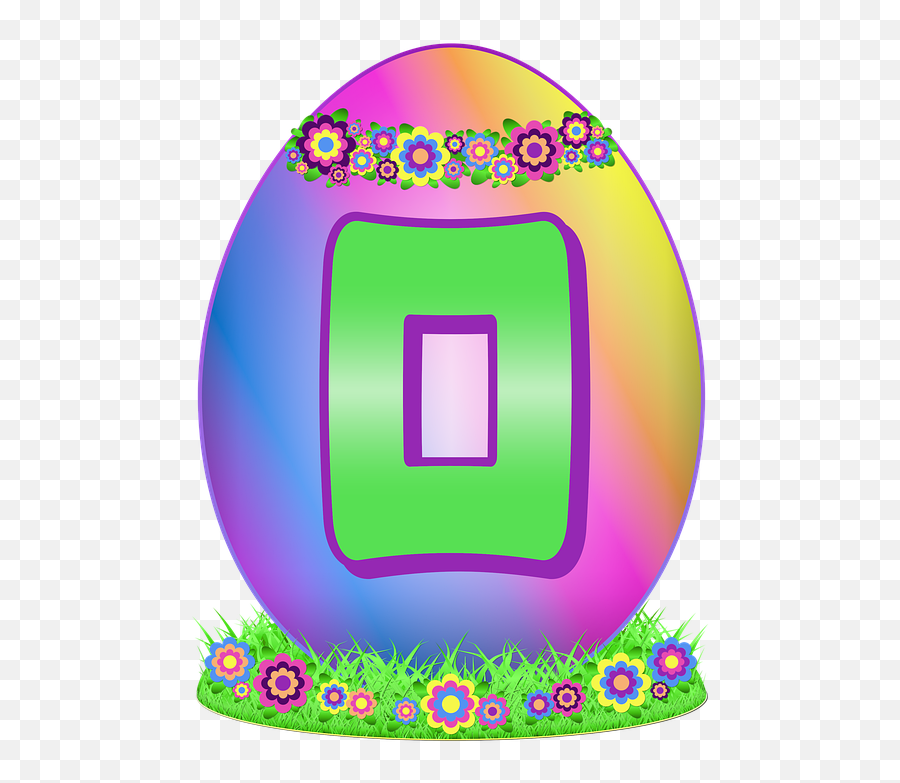 Free Photo Easter Decorative Uppercase Egg O Letter Alphabet - Easter Egg Letter H Emoji,Emotions On Eggs