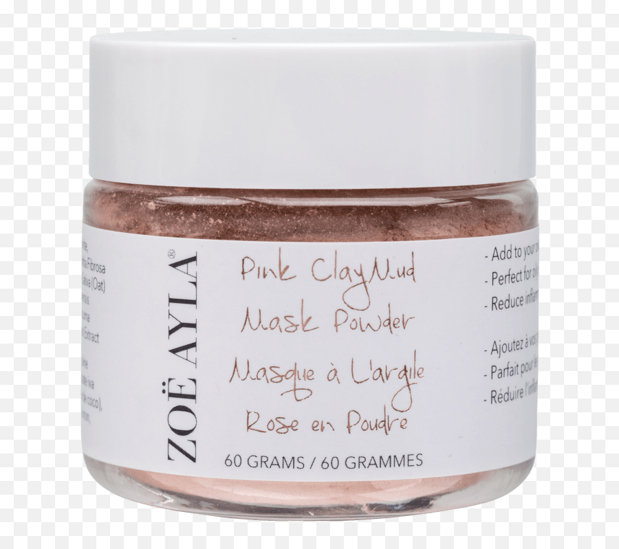 Zoe Ayla Pink Clay Mud Mask Powder 2oz60g - Sparkly Emoji,The 7 B's School Nurse Emojis