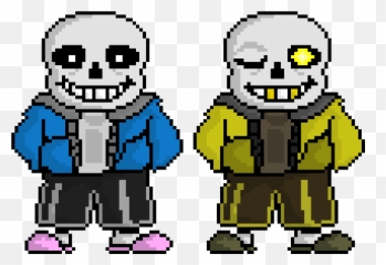 Pixel Art Gallery - Murder Time Duo Emoji,Do Undertale Emoticons Work In Steam Chat