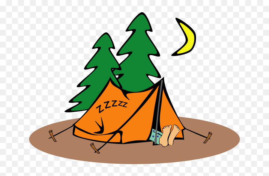 Funny Sleeping Clipart - Clipart Suggest Sleep In A Tent Clipart Emoji,Clipart Emoticon Asleep