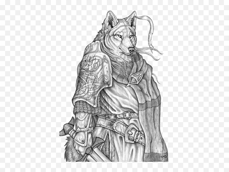 A God - Anthro Wolf Knight Emoji,Warrior Cats Emotions Guide Deviantart