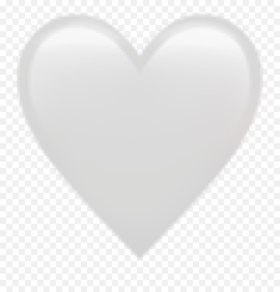 White Heart Emoji - Emoji Cuore Bianco,Heart Emojis Square