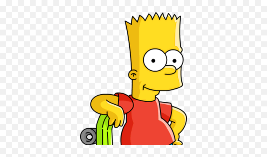 Bart Simpson - Bart Simpson Emoji,Two Emotions As An Artist Bart Simpson