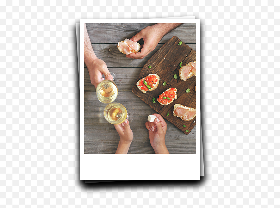 Santa Barbara City Food - Aperitivo Em Casa Emoji,Happy Person Savoring Food Stock Photo -emoji -baby