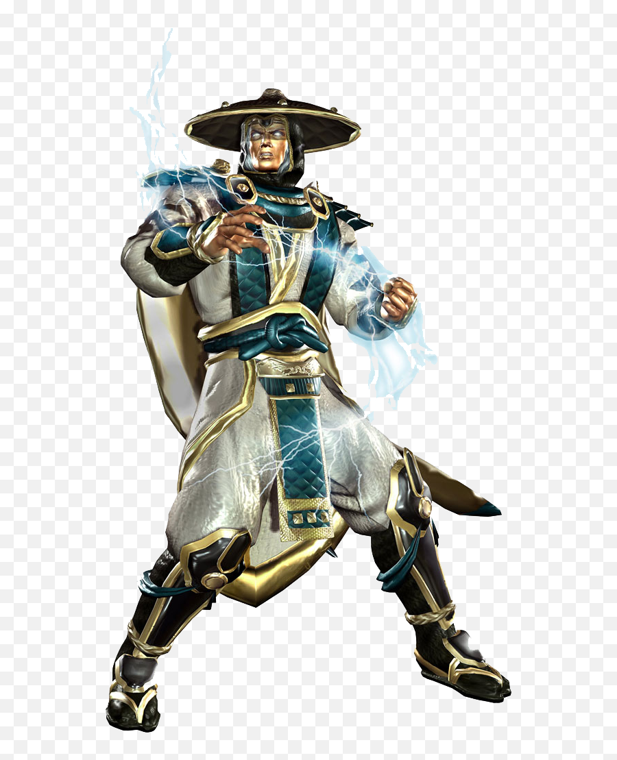 Mortal Kombat Characters Png Image - Raiden Mortal Kombat Deadly Alliance Emoji,Mortal.combat Emojis