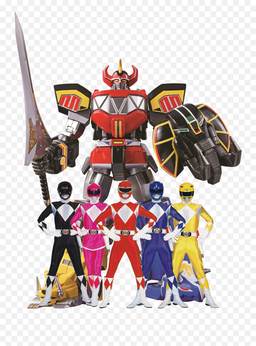 Download Mighty Morphin Power Rangers Png - Bandai Tamashii Emoji,Facebook Emoticons Power Rangers