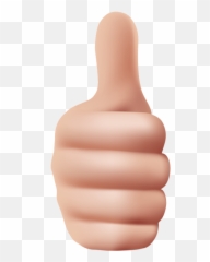 Download Hd Thumbs Up Png Clip Art Image - Hand Thumbs Png Emoji,Nail Emoji Clip Art