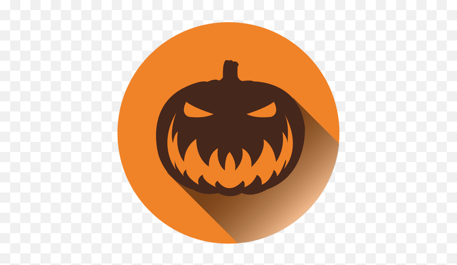 Creepy Pumpkin Round Icon Transparent Png U0026 Svg Vector Emoji,Copyright Free Pumpkin Emoticon