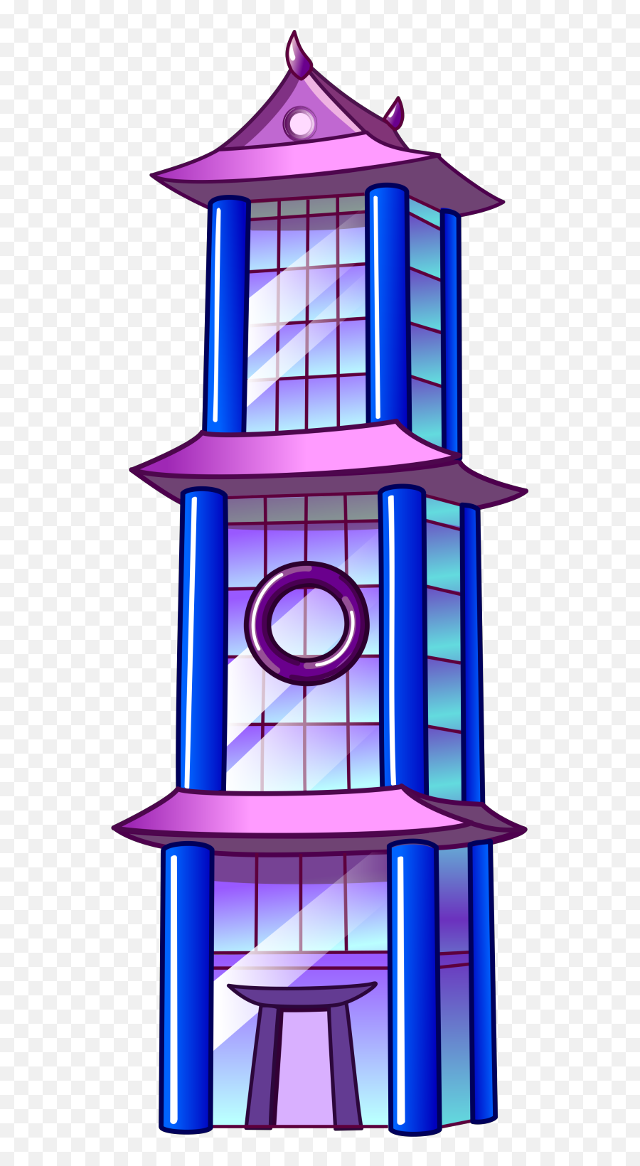 Skyscrapers And Their Roofs Png Svg Clip Art For Web - Vertical Emoji,Kylie Jenner Tiger Emoji