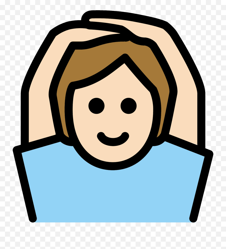 Person Gesturing Ok Emoji Clipart - Ok,Ok Emoji Png
