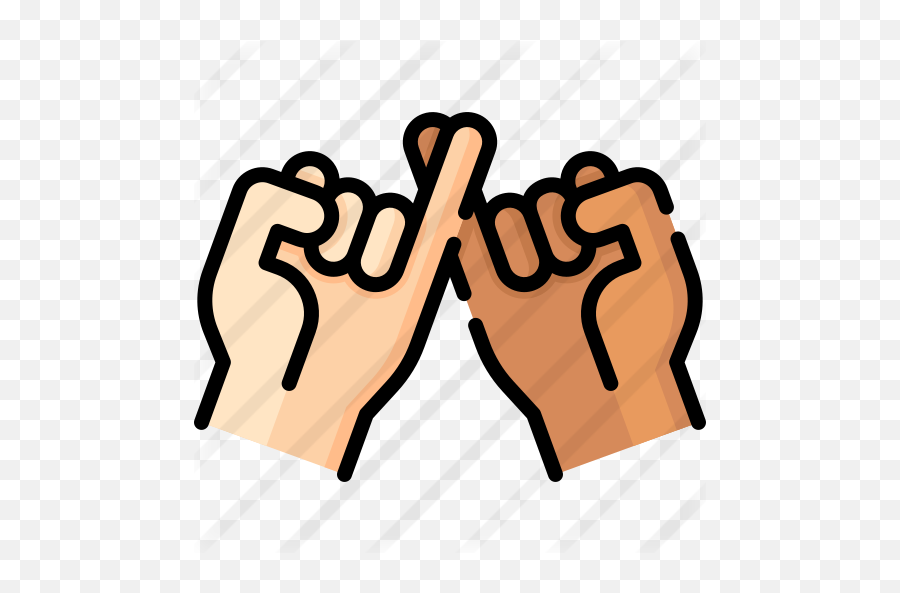 Pinky Promise - Promise Icon Png Emoji,Pinky Promise Emoticon