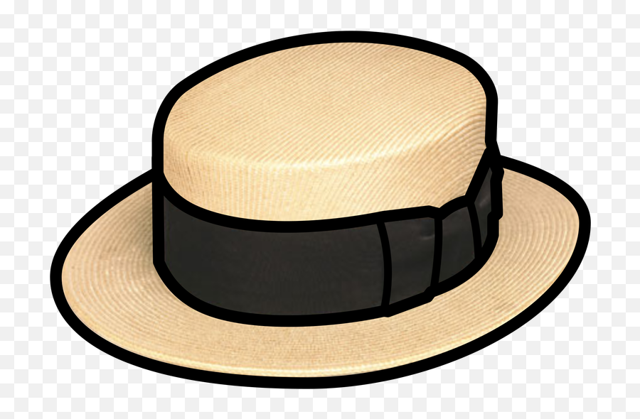 Symbol Clothing - Boater Hat Cartoon Emoji,Dunce Cap Emoticon
