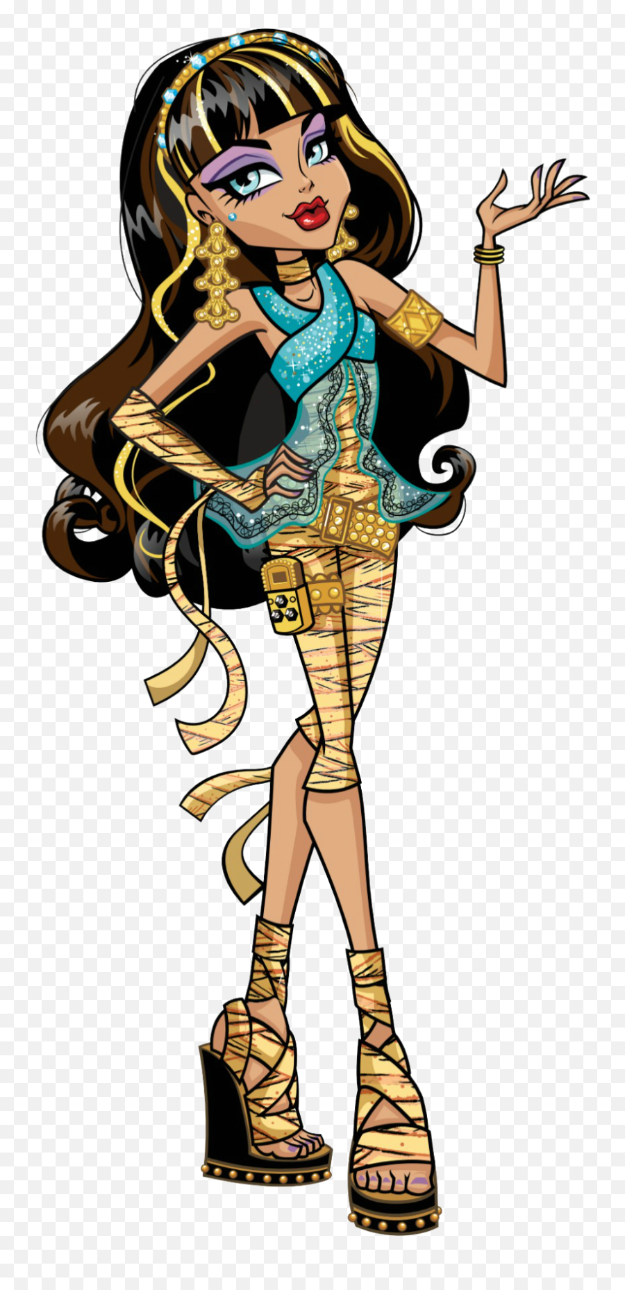 Nuevo Artworkpng En Hd De Cleo De Nile - Monster High Cleo Cloe De Monster High Emoji,Nuevo Emoji De Facebook