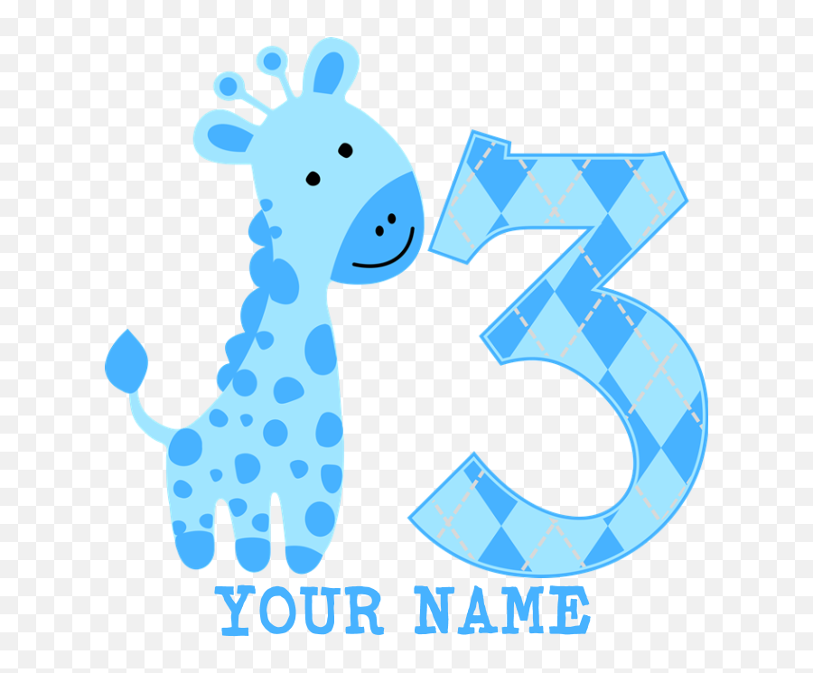 Giraffe Clipart Blue Giraffe Blue Transparent Free For - Dot Emoji,Giraffe Emoji Png