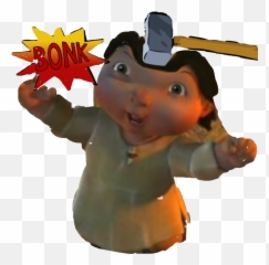 Iceagebaby Bonk Sticker - Baby Von Ice Age Emoji,Bonk Emoji Meme