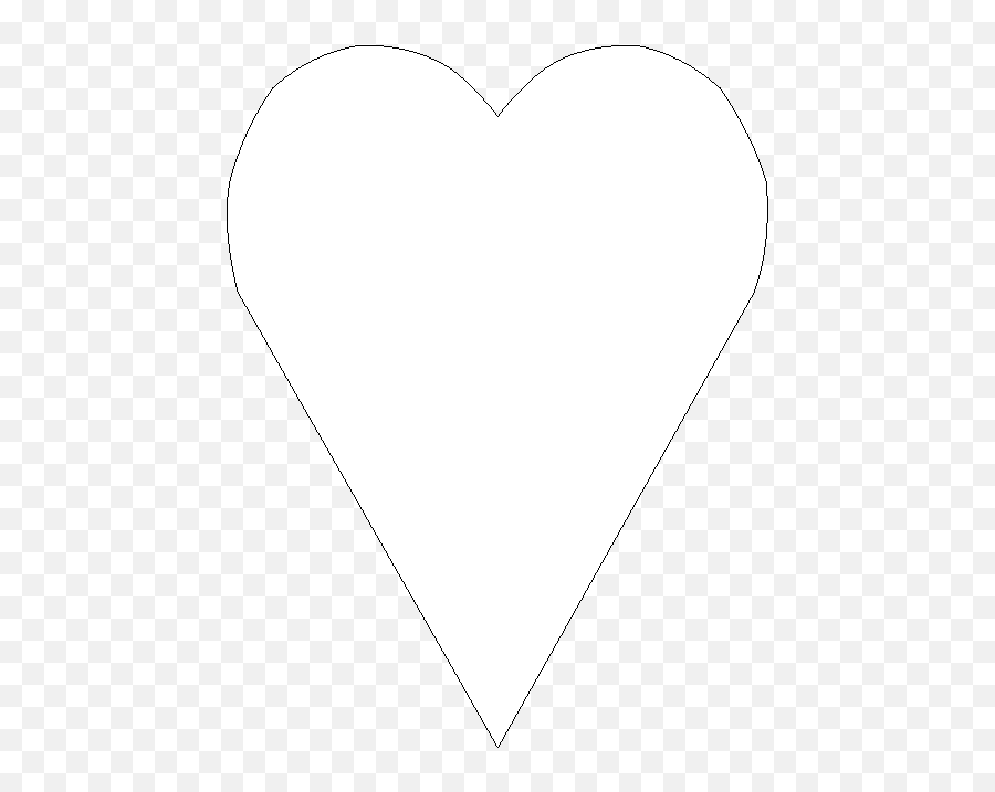 Full Size Clipart - Heart Shape Vector White Emoji,Balck Heart Emoji