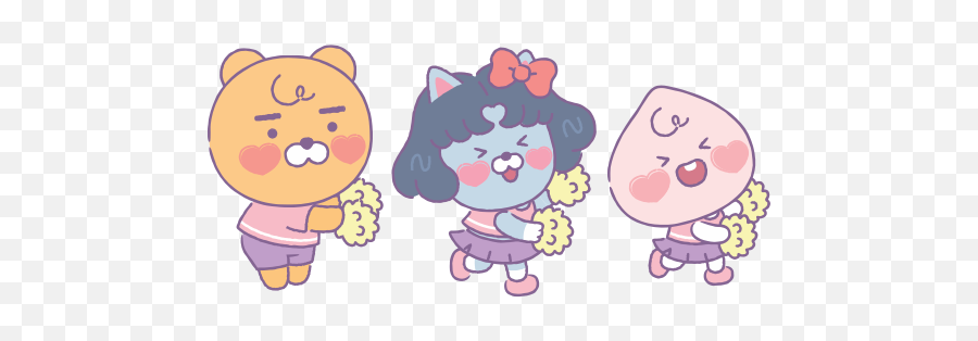 Kakao Friends Kakaofriends Sticker By Twice - Kakao Friends Twice Edition Emoji,Kakao Emoji