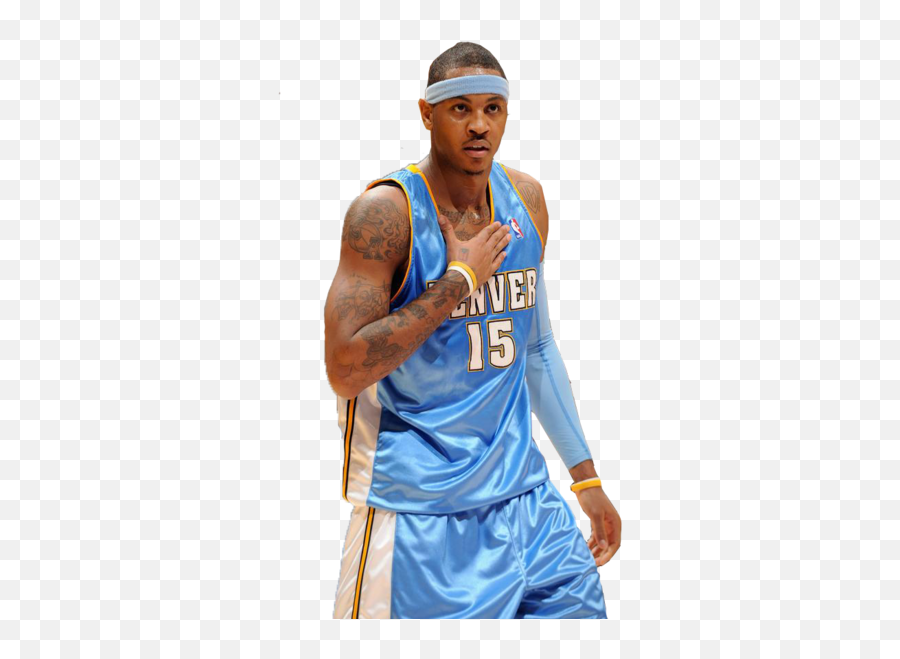 Carmelo Anthony - Carmelo Anthony Denver Nuggets Transparent Emoji,Carmelo Emoji