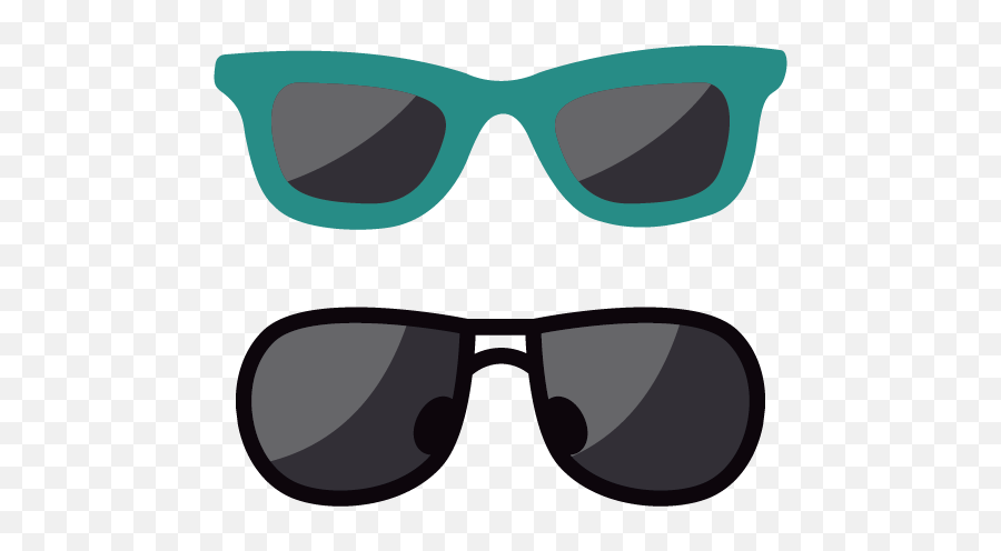Sunglasses Cartoon - Green Black Cartoon Sunglasses Png Gafas De Sol Animadas Emoji,Sunglasses Emoji Tumblr