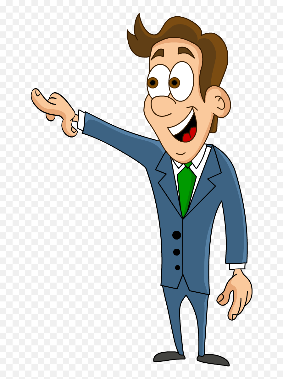 Cartoon Pointing Png Clipart - Cartoon Man Pointing Transparent Emoji,Emoji Pointing Gun